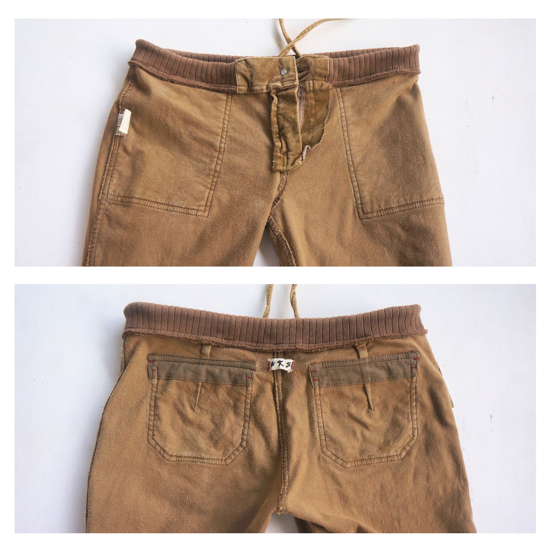 Japanese Brand Brown Drawstring Corduroy Size 30" / US 8 / IT 44 - 6 Thumbnail