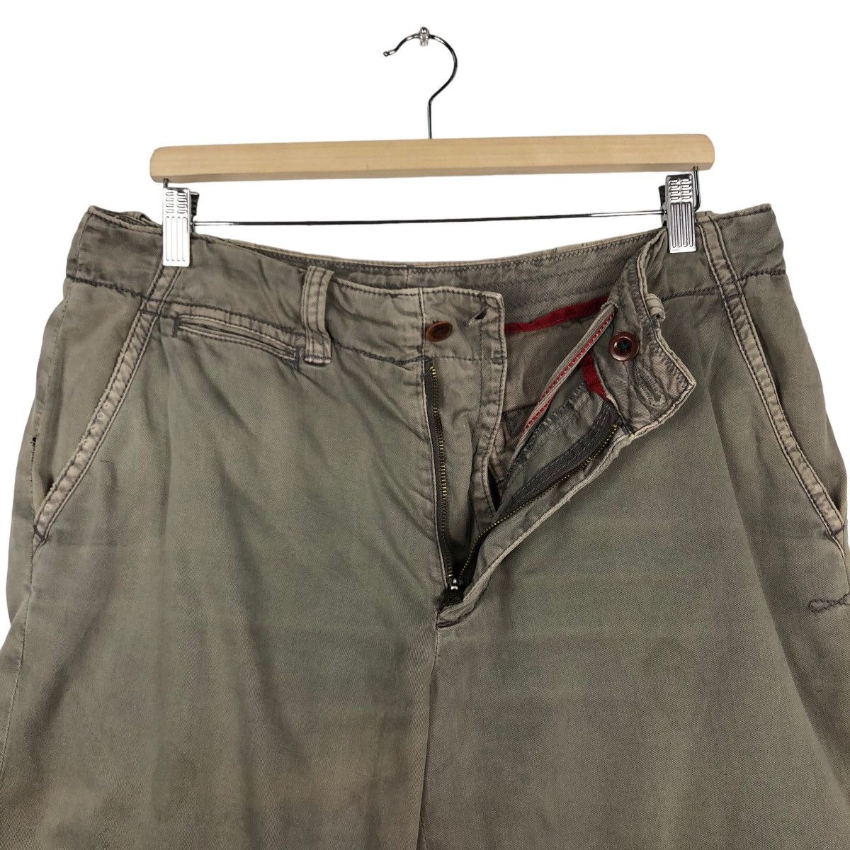 Polo Ralph Lauren 🔥90’s Biker Short Pants Canvas Polo Ralph Lauren Size US 34 / EU 50 - 9 Thumbnail