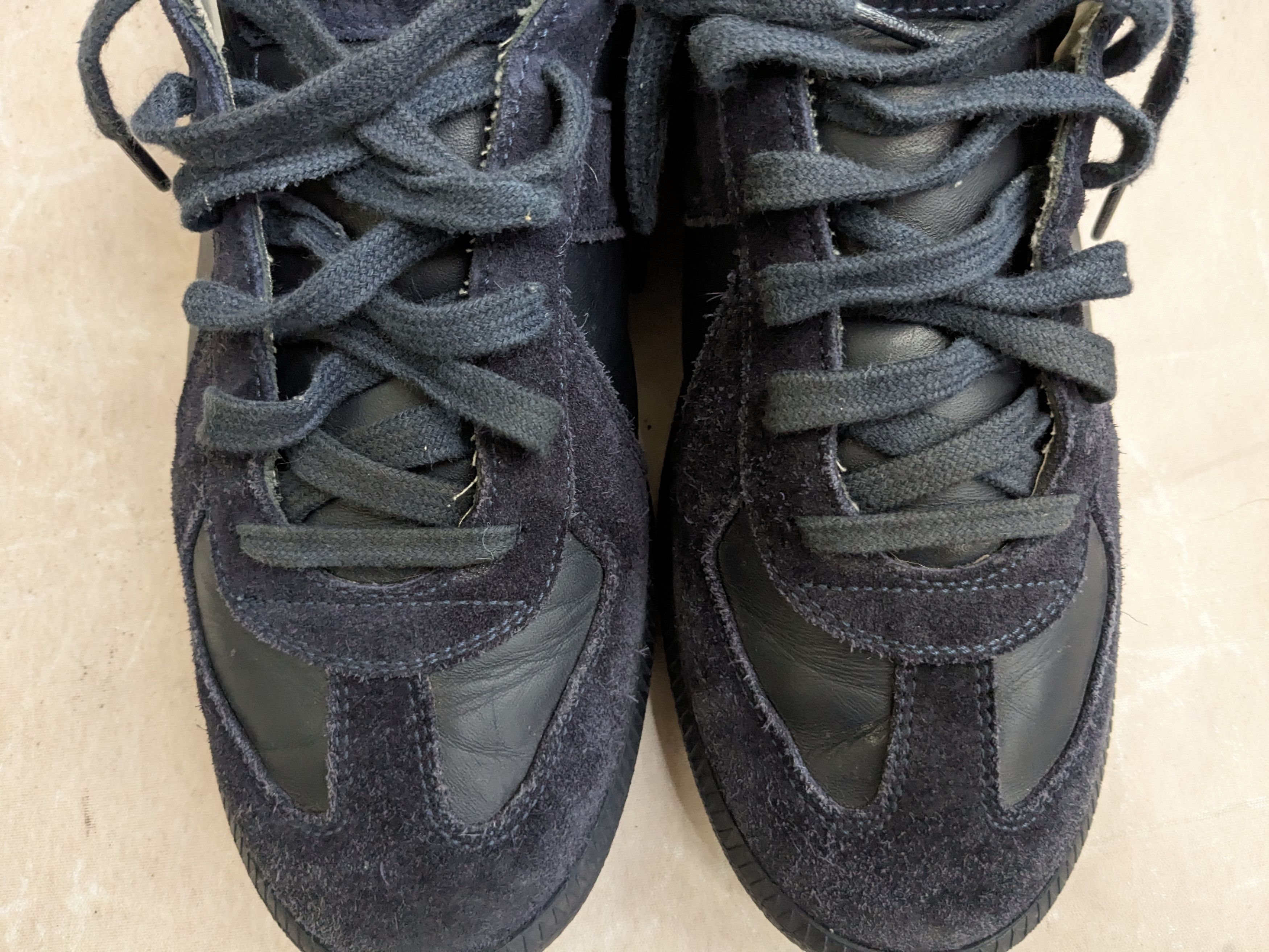 Maison Margiela Maison Margiela Replica GAT Navy Blue 9 42 Low Tops Size US 9 / EU 42 - 4 Thumbnail