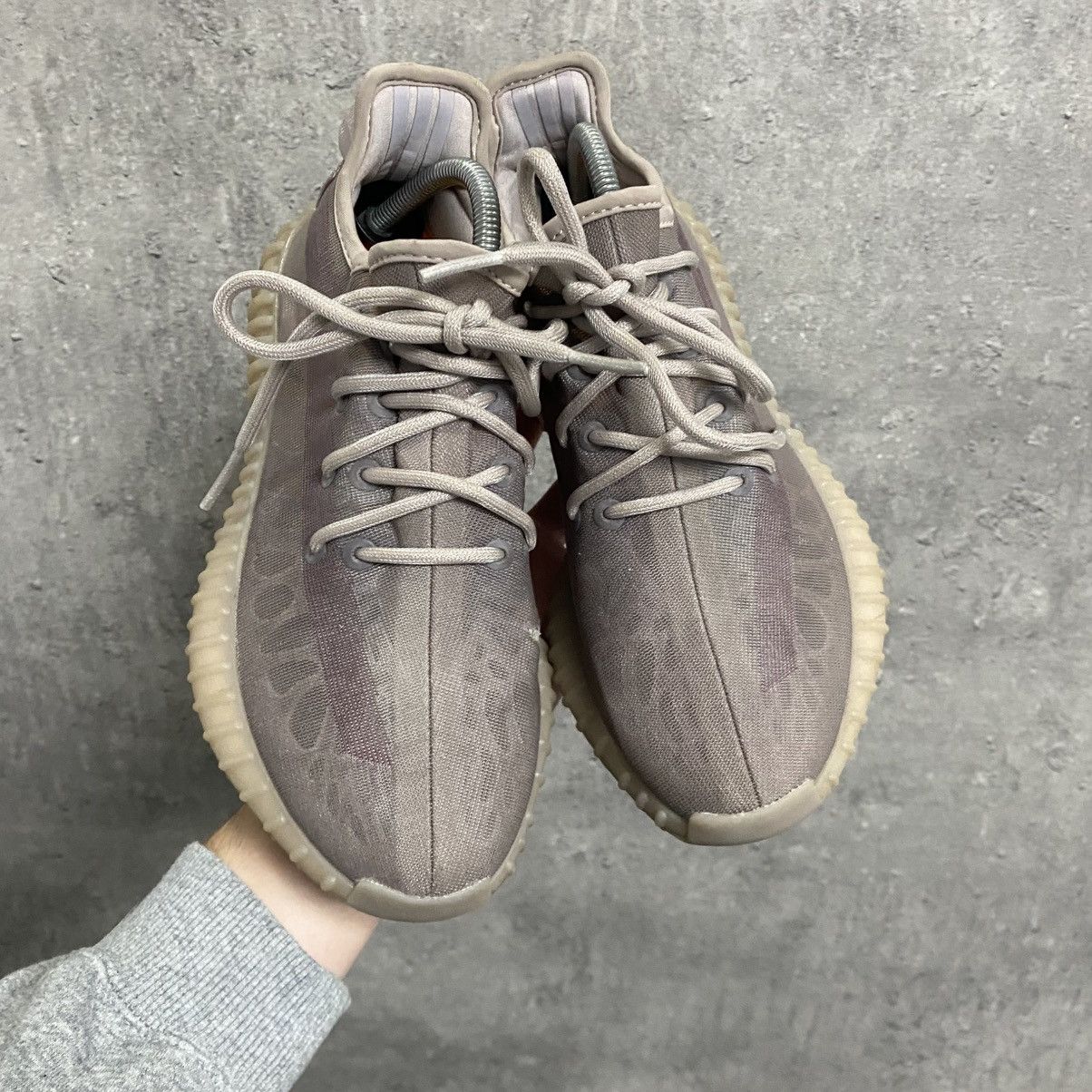Adidas × Kanye West Adidas Yeezy Boost 350 V2 Mono Mist Shoes Purple Size US 6.5 / EU 39-40 - 4 Thumbnail
