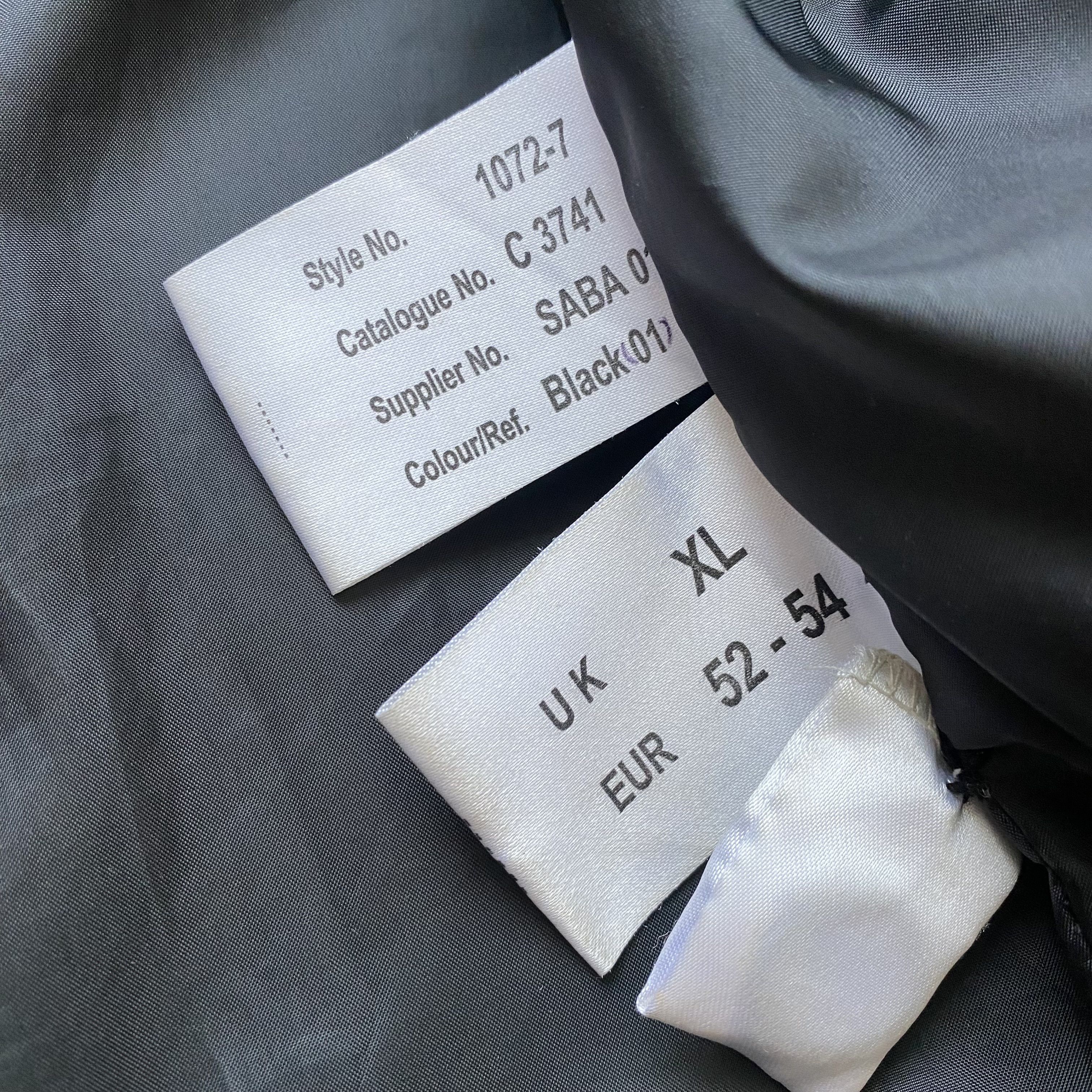 Genuine Leather Vintage 90s Real Leather jacket Balenciaga style Button up Size US XL / EU 56 / 4 - 8 Thumbnail