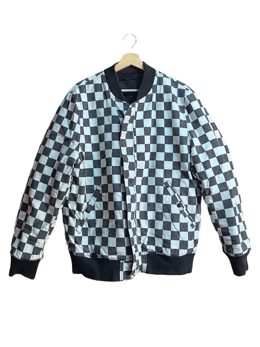 Supreme Supreme Reversible Checkered MA-1 Size US L / EU 52-54 / 3 - 2 Thumbnail