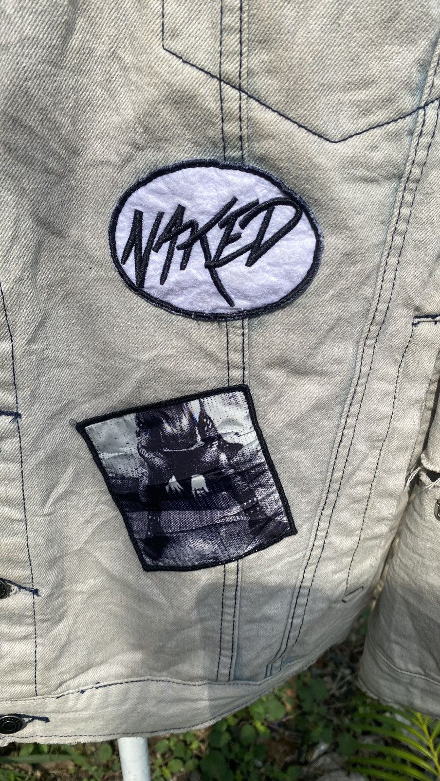 Japanese Brand Jungle Storm The Jolly Joker Tokyo Style Denim Jacket Size US L / EU 52-54 / 3 - 3 Thumbnail