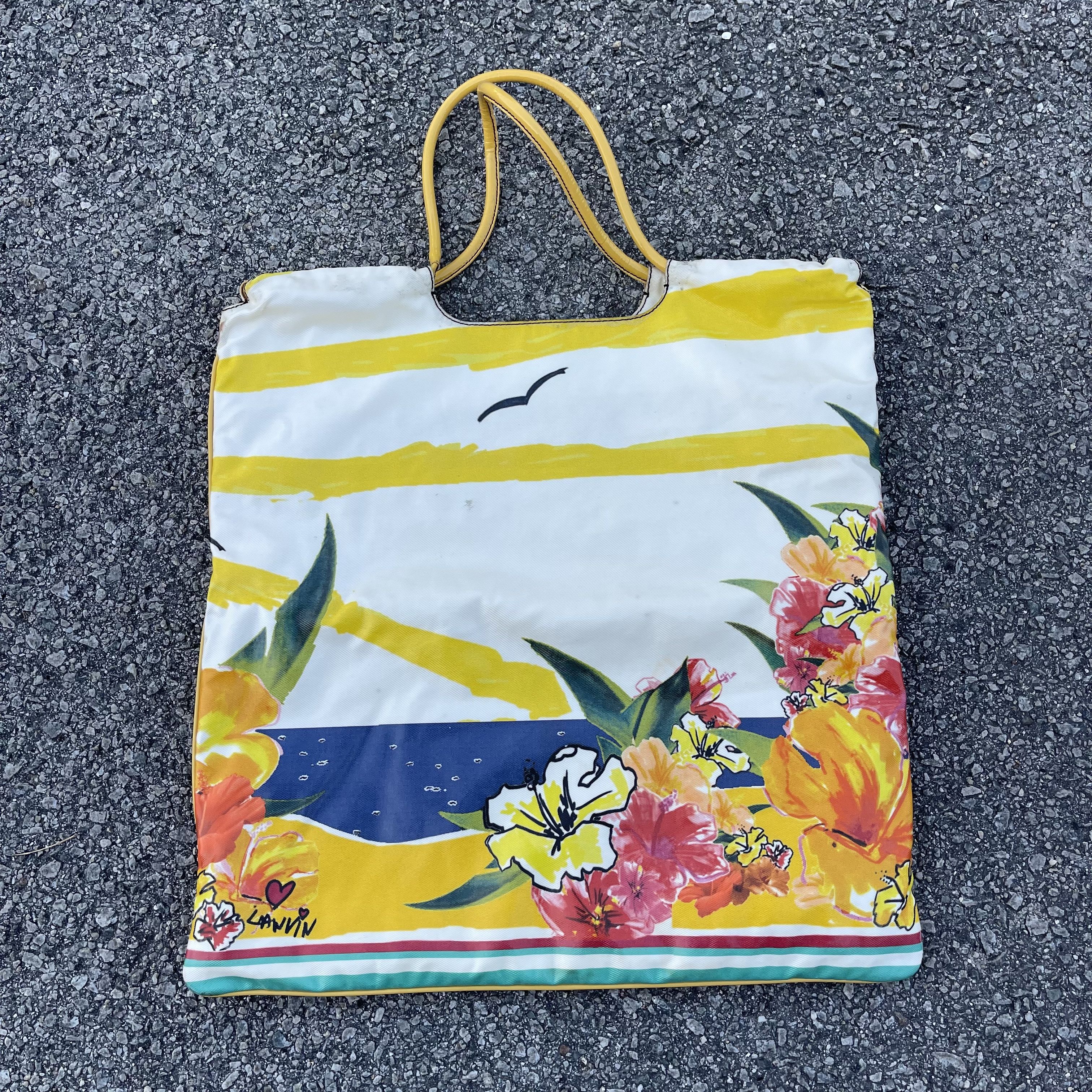 Designer × Lanvin Lanvin Shoulder / Tote Bag 2009 Collection Art Size ONE SIZE - 7 Thumbnail