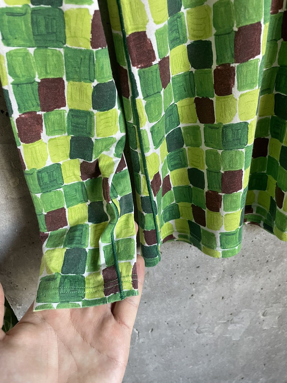 Marni × Uniqlo Rare Marni X Uniqlo Abstraction Heattech Turtleneck Y2k Size US M / EU 48-50 / 2 - 4 Thumbnail