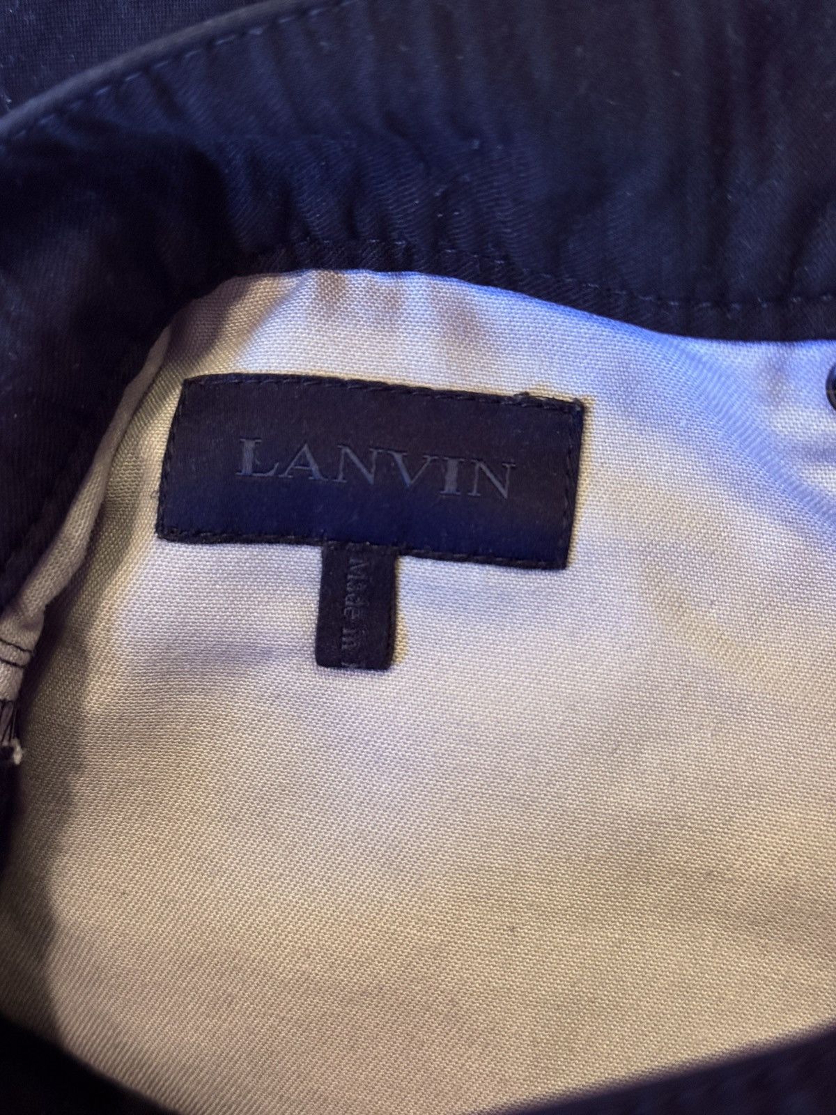 Lanvin Lanvin Black Pants Size US 33 - 4 Thumbnail