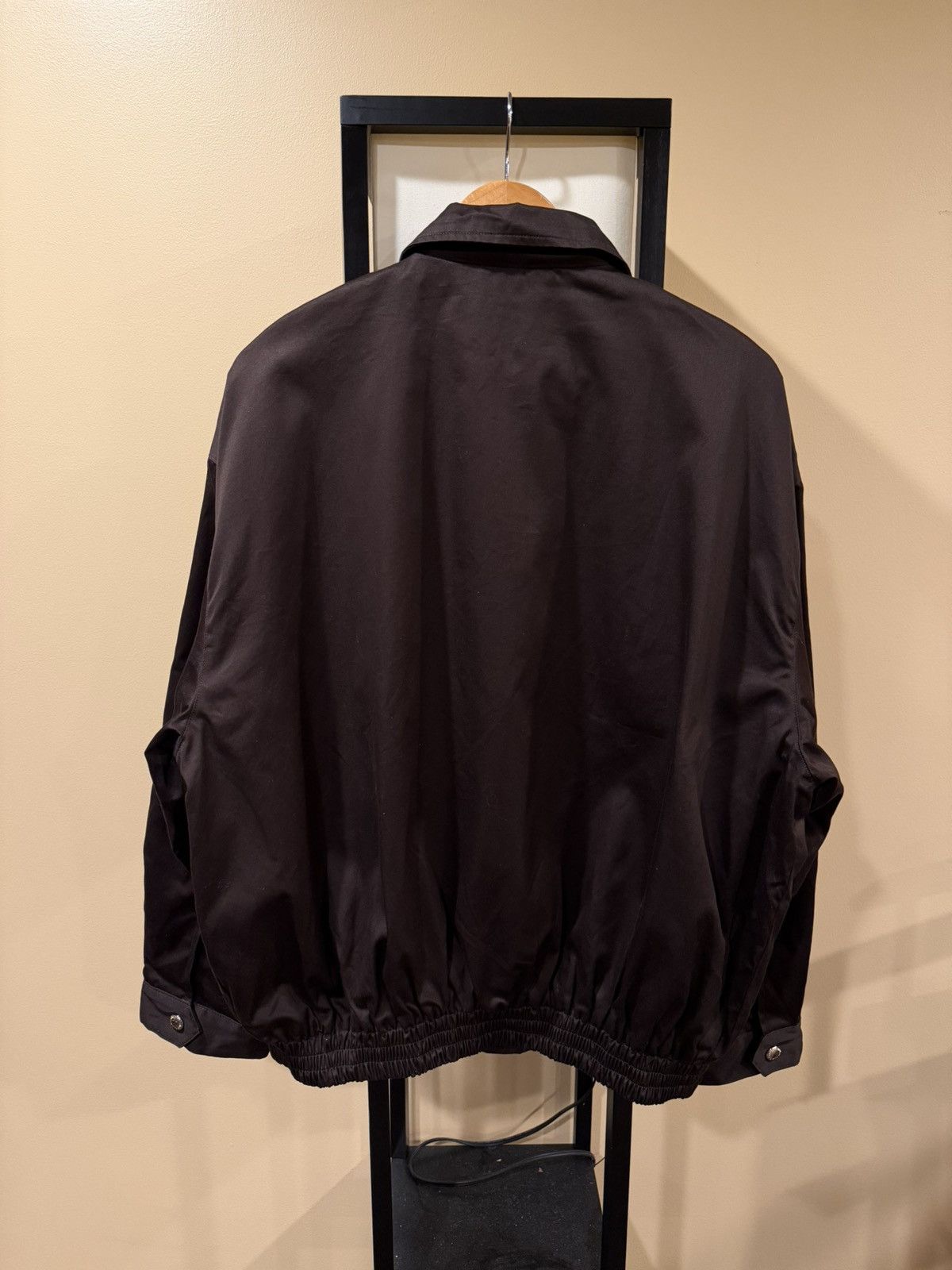 Miu Miu Miu Miu Embroidered Logo Cargo Pocket Brown Light Zip Jacket Size US XL / EU 56 / 4 - 11 Thumbnail