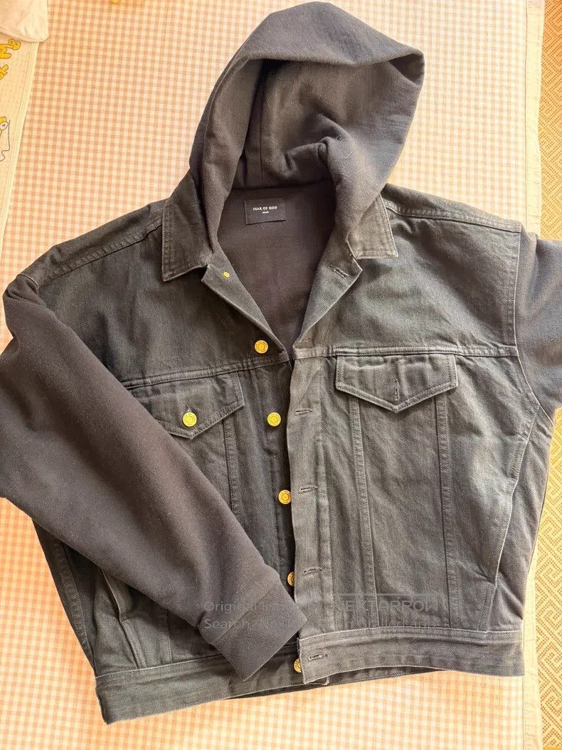 Fear of God Fear of God Thickened denim jacket Size US M / EU 48-50 / 2 - 1 Thumbnail