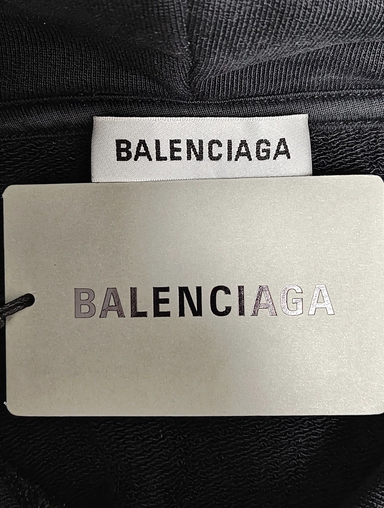 Balenciaga Balenciaga AW17 Bernie Sanders Logo Hoodie Sz. M Size US M / EU 48-50 / 2 - 5 Thumbnail