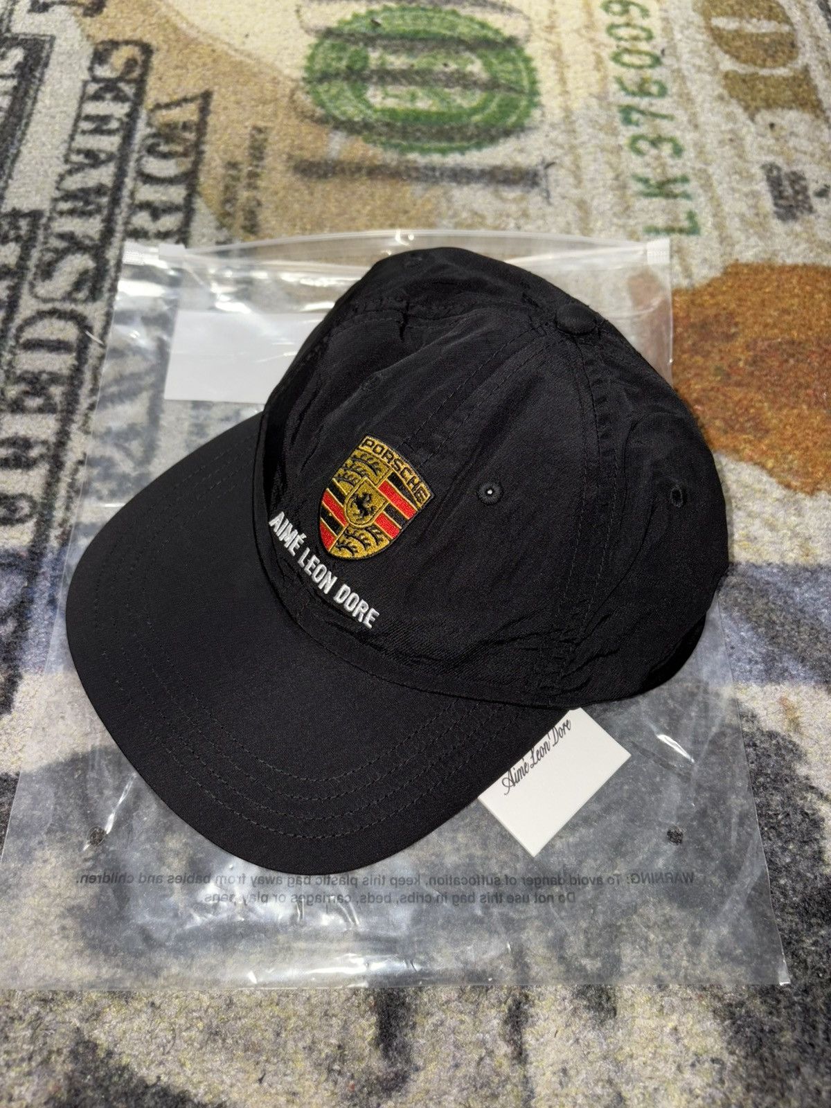 Aime Leon Dore × Porsche Design ALD / Porsche Nylon Logo Hat Size ONE SIZE - 1 Thumbnail