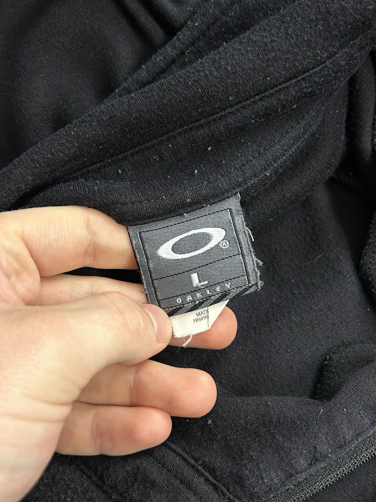 Oakley Vintage Oakley centre logo 1/3 zip sweatshirt Size US L / EU 52-54 / 3 - 8 Thumbnail