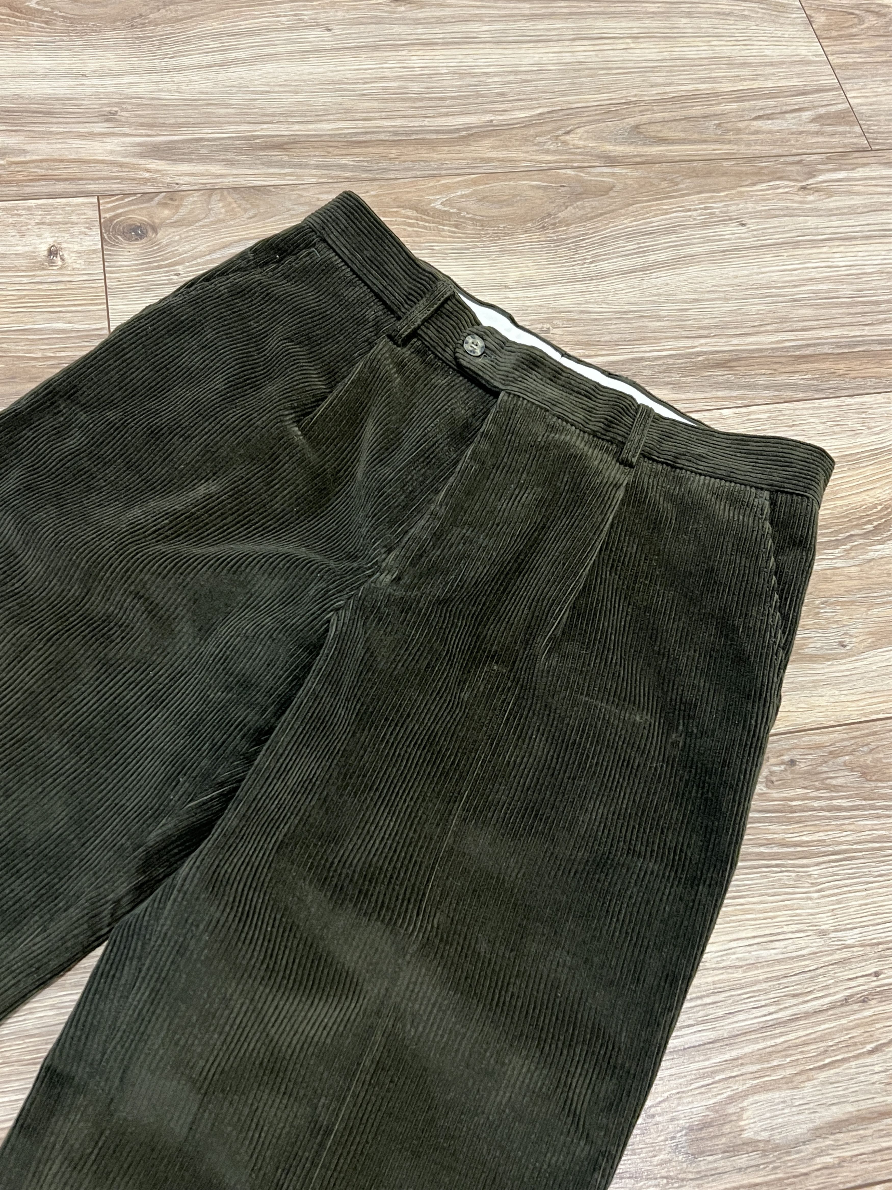 Barbour × Japanese Brand Velvet Pants Barbour Streetwear Size US 34 / EU 50 - 2 Thumbnail