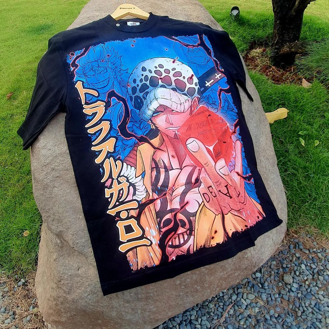 Anime × One Piece 🔥Rare🔥ONE PIECE : Trafalgar D Law '3 Hilarious Captain' Size US XL / EU 56 / 4 - 3 Thumbnail
