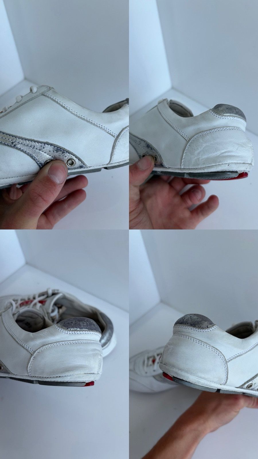 Prada 90S Prada Monte Carlo Driving Leather Sneakers Americas Cup Size US 7.5 / IT 37.5 - 19 Thumbnail