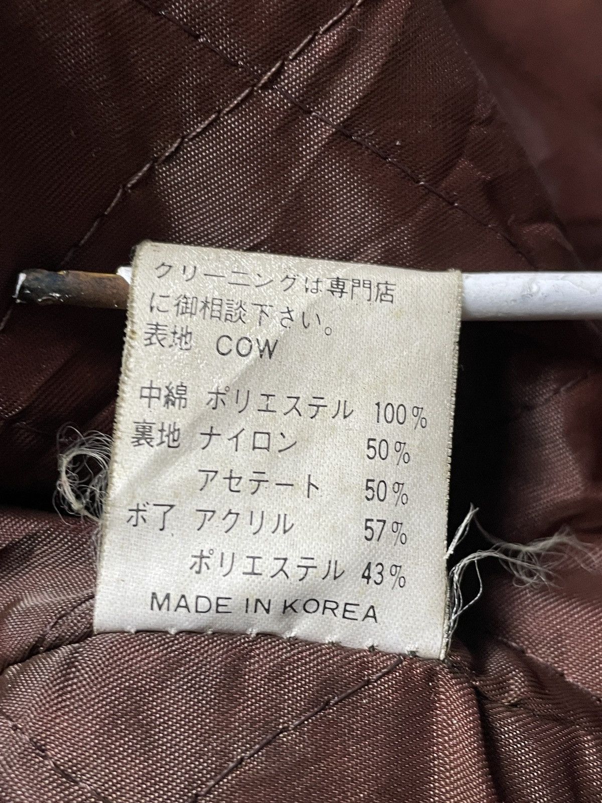 Japanese Brand 1950’s Saburoku Projects - Double Breasted Cow Leather Coat Size US L / EU 52-54 / 3 - 10 Thumbnail