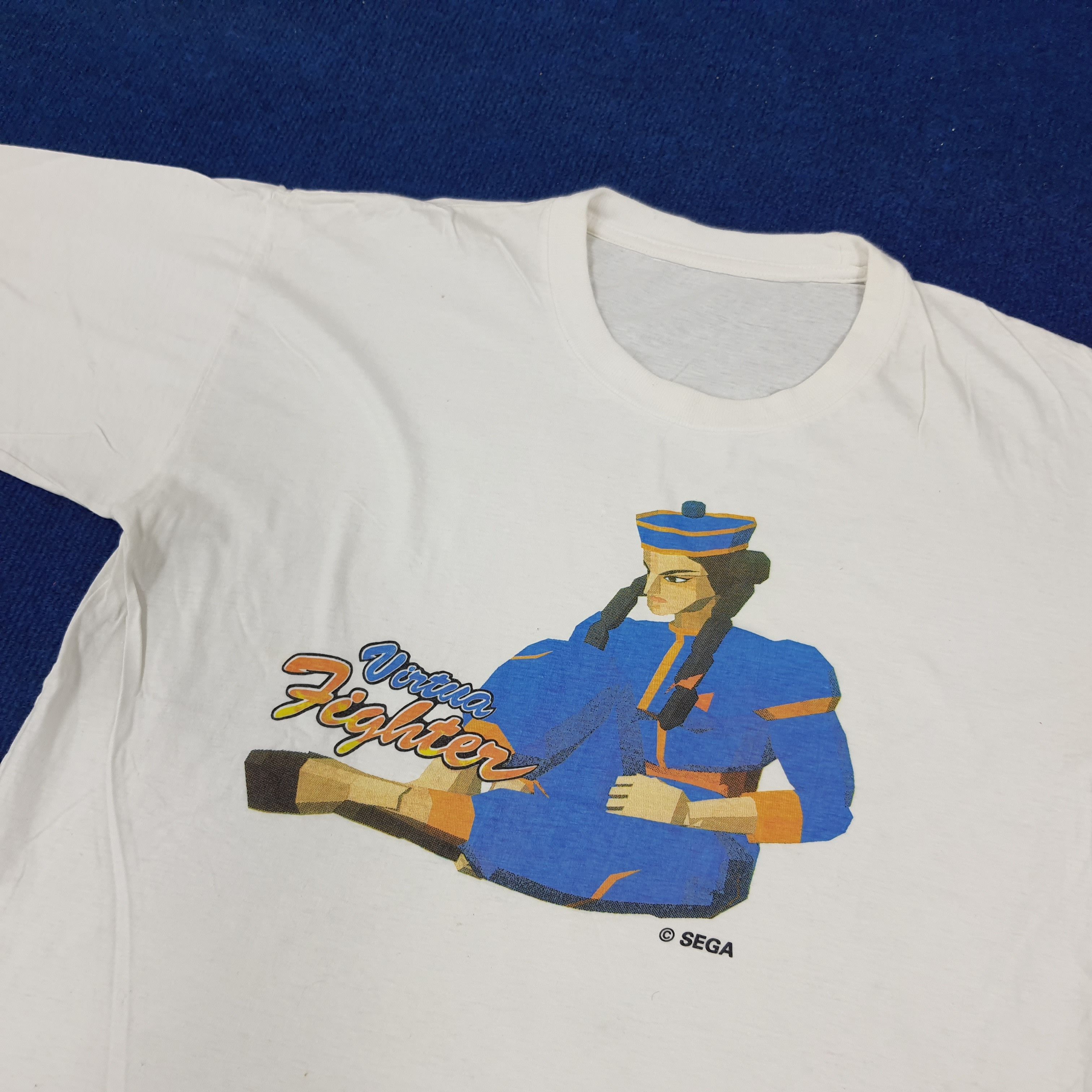 Street Fighter × The Game × Vintage Vintage SEGA Street Fighter Chun-Li Character Game Tshirt Size US L / EU 52-54 / 3 - 2 Thumbnail
