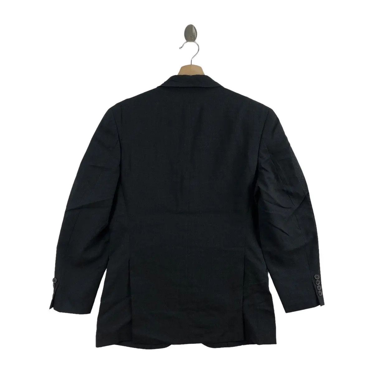 Yohji Yamamoto Vtg YOHJI YAMAMOTO INED Homme Black Blazer Sport Coat Suit Size 36R - 6 Thumbnail