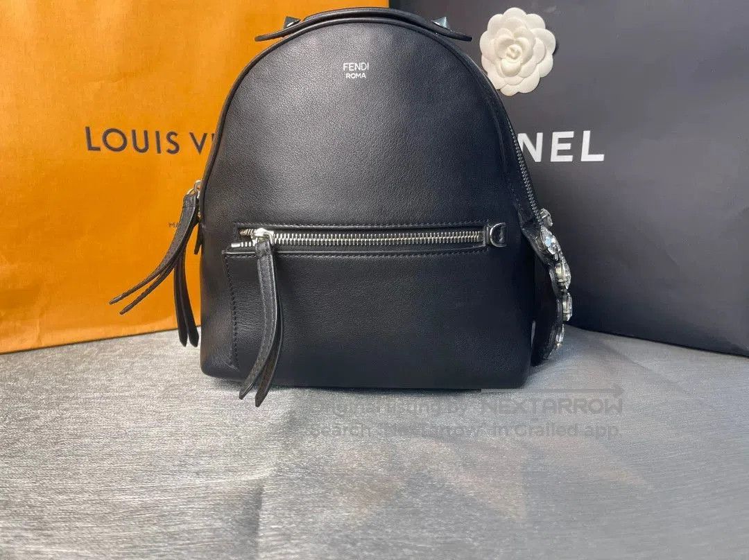 Fendi Fendi By The Way Small Diamond Backpack. Size ONE SIZE - 1 Thumbnail