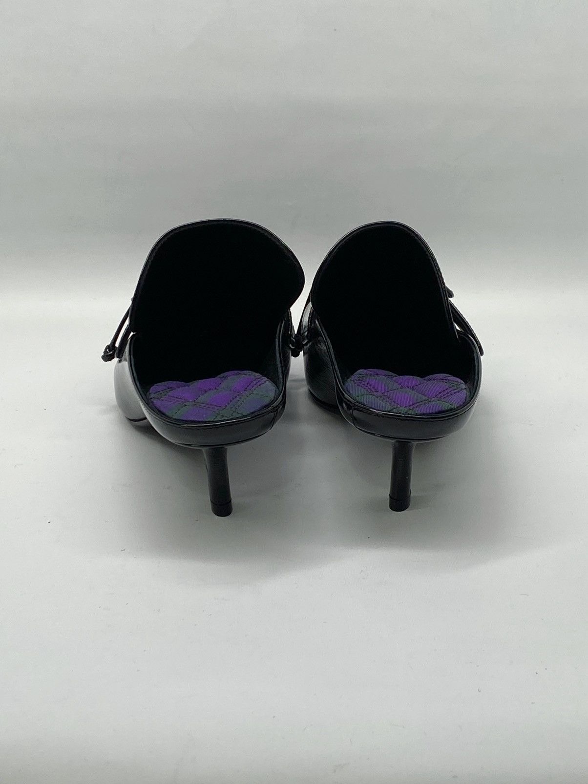 Burberry Burberry Sovereign Square Toe Kitten Heel Mule size 39 Size US 9 / IT 39 - 10 Thumbnail