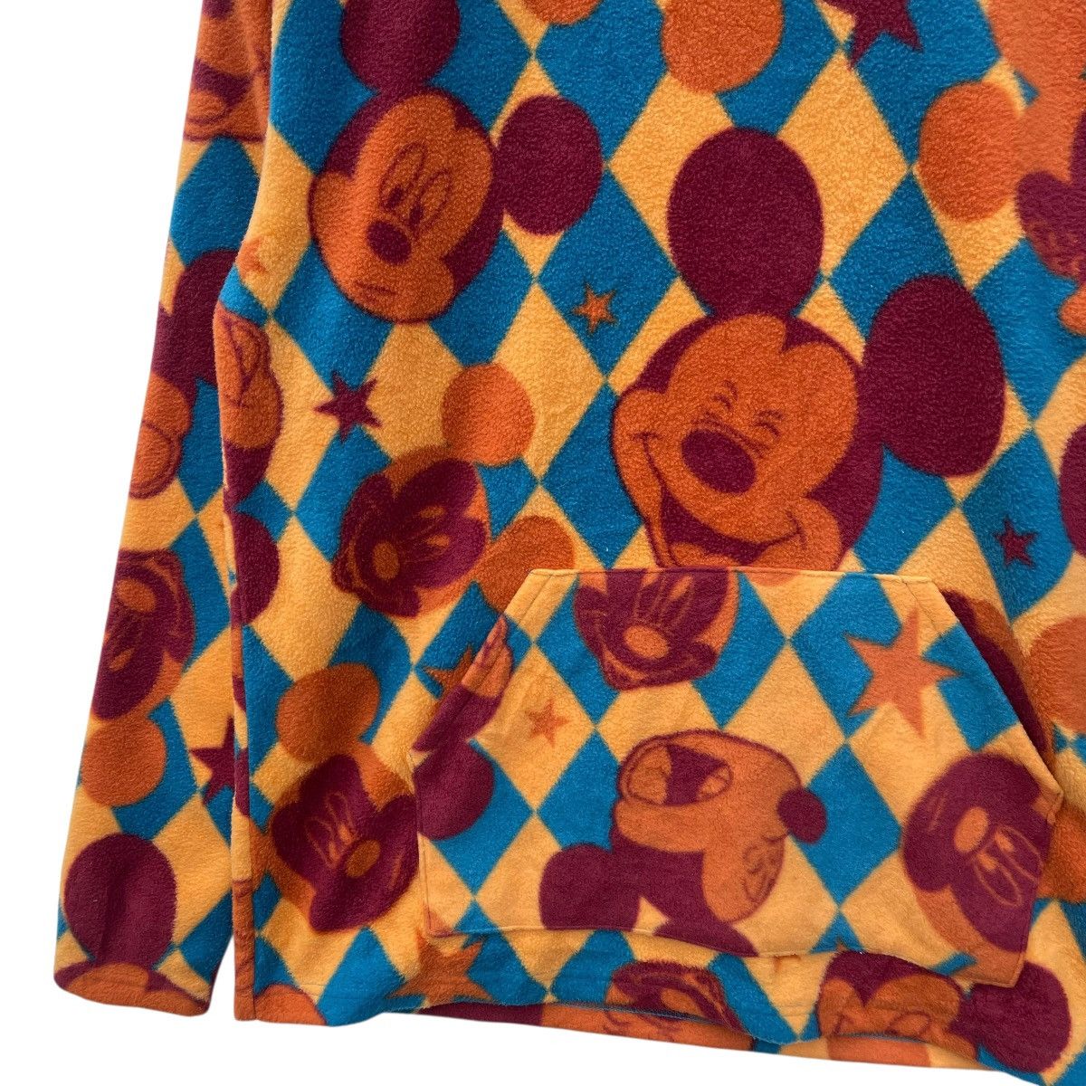 Cartoon Network 💥Mickey Mouse Full Print Hooded Pull Over Jacket Size US M / EU 48-50 / 2 - 4 Thumbnail