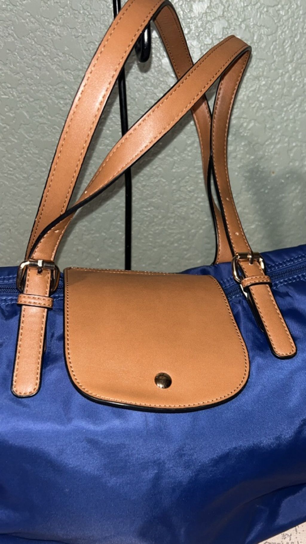 Other Women's Kate & Alex Blue & Brown Tote Bag One Size Size ONE SIZE - 2 Thumbnail