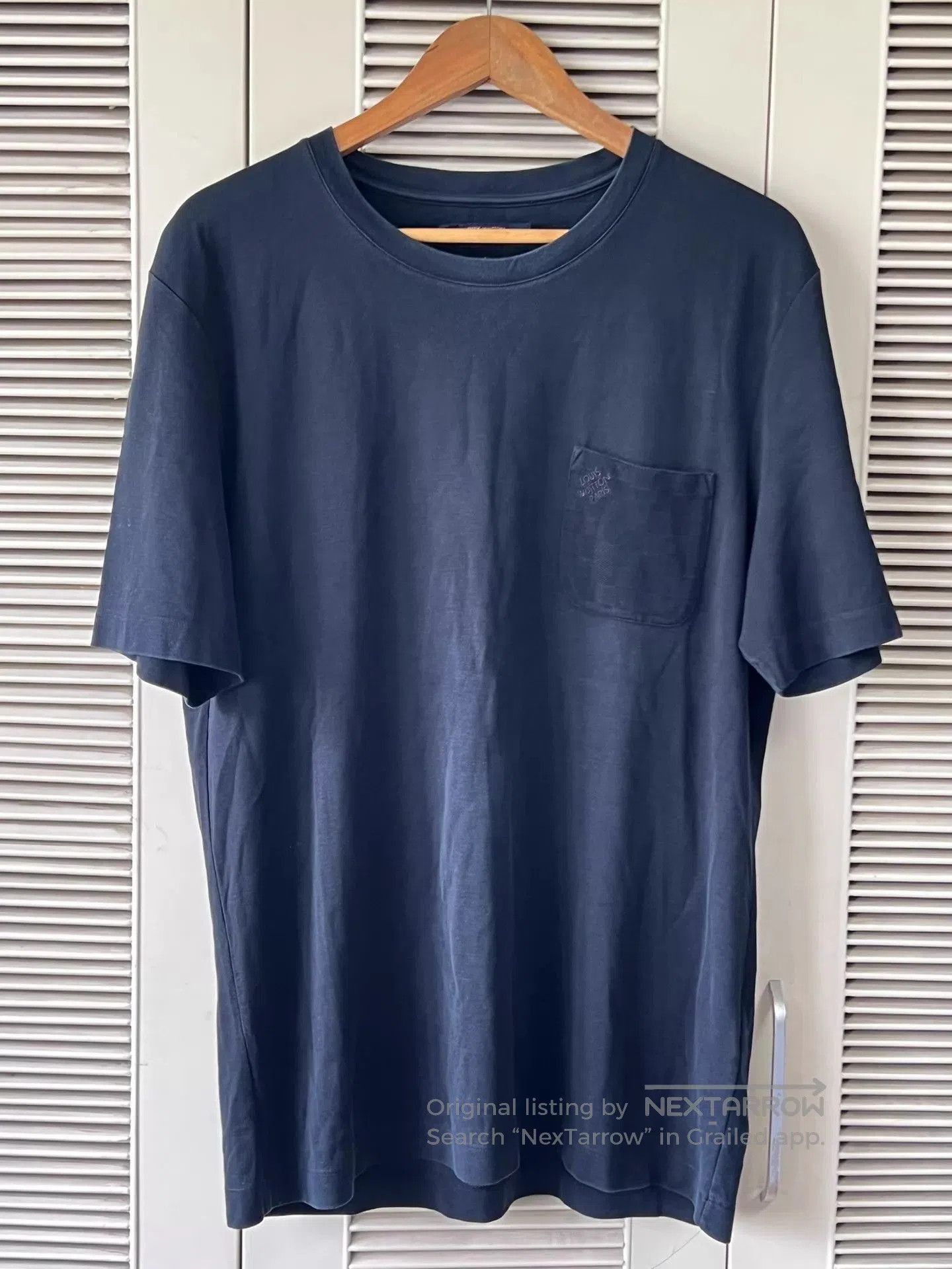 Louis Vuitton Blue Short Sleeve Pocket T. Size US XXL / EU 58 / 5 - 1 Thumbnail