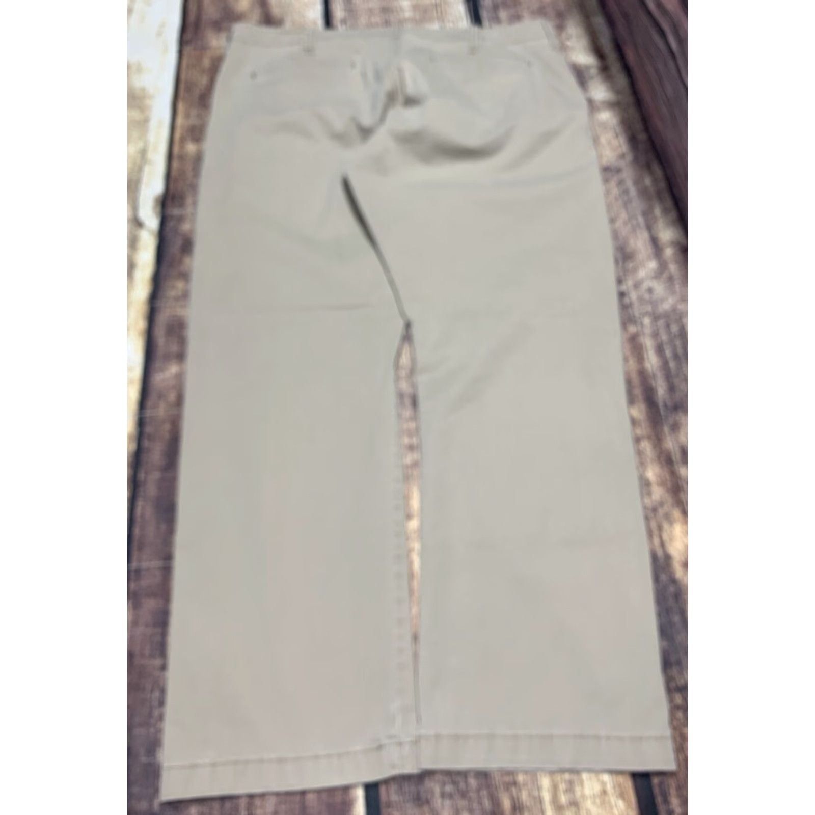 Lee LEE Modern Series L342 Jeans Straight Beige 39x29 1/2 Men’s Regular Cotton Elastane Denim Belt Loops 5 Pocket Zip Fly Classic Size US 39 - 7 Thumbnail