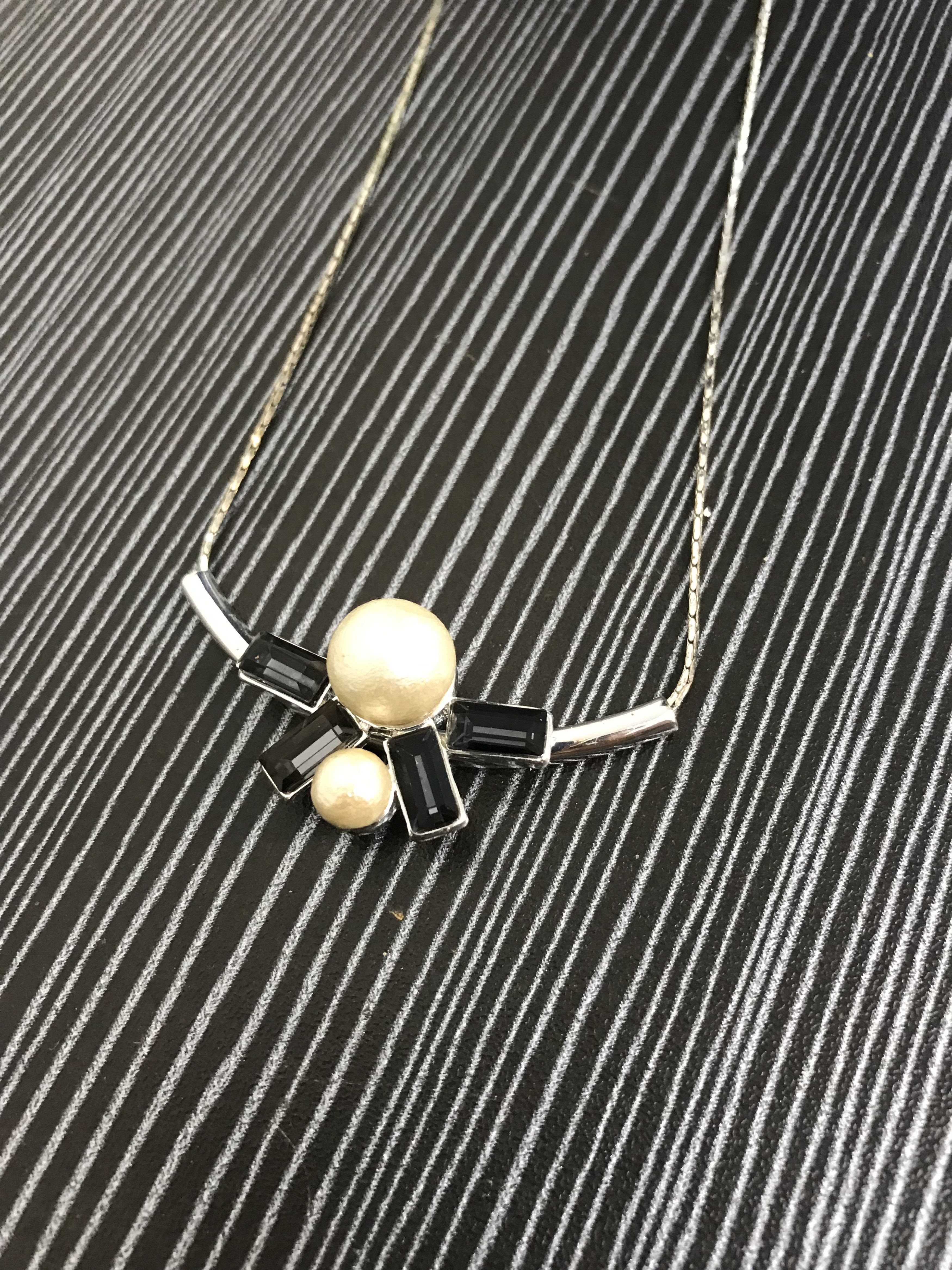 Lanvin Lanvin Silver Necklace Size ONE SIZE - 2 Thumbnail