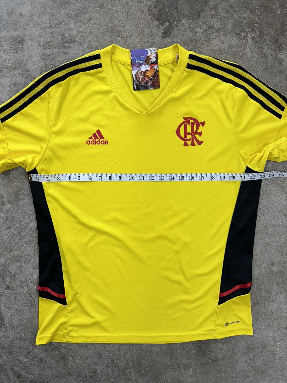 Adidas Adidas 2022 Flamengo Soccer Jersey Practice 2nd Kit Maglia Size US XL / EU 56 / 4 - 9 Thumbnail