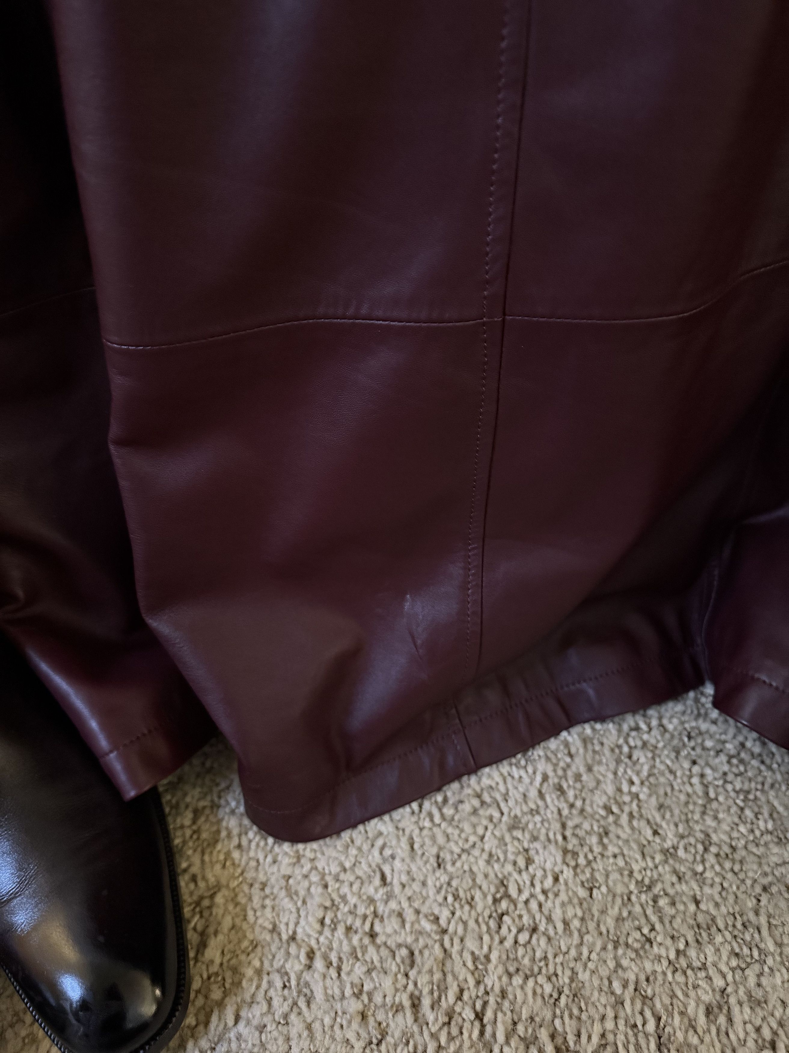 Brunello Cucinelli A Menswear Grail, Rare $13,500 Nappa Leather Jacket Size US XL / EU 56 / 4 - 21 Thumbnail