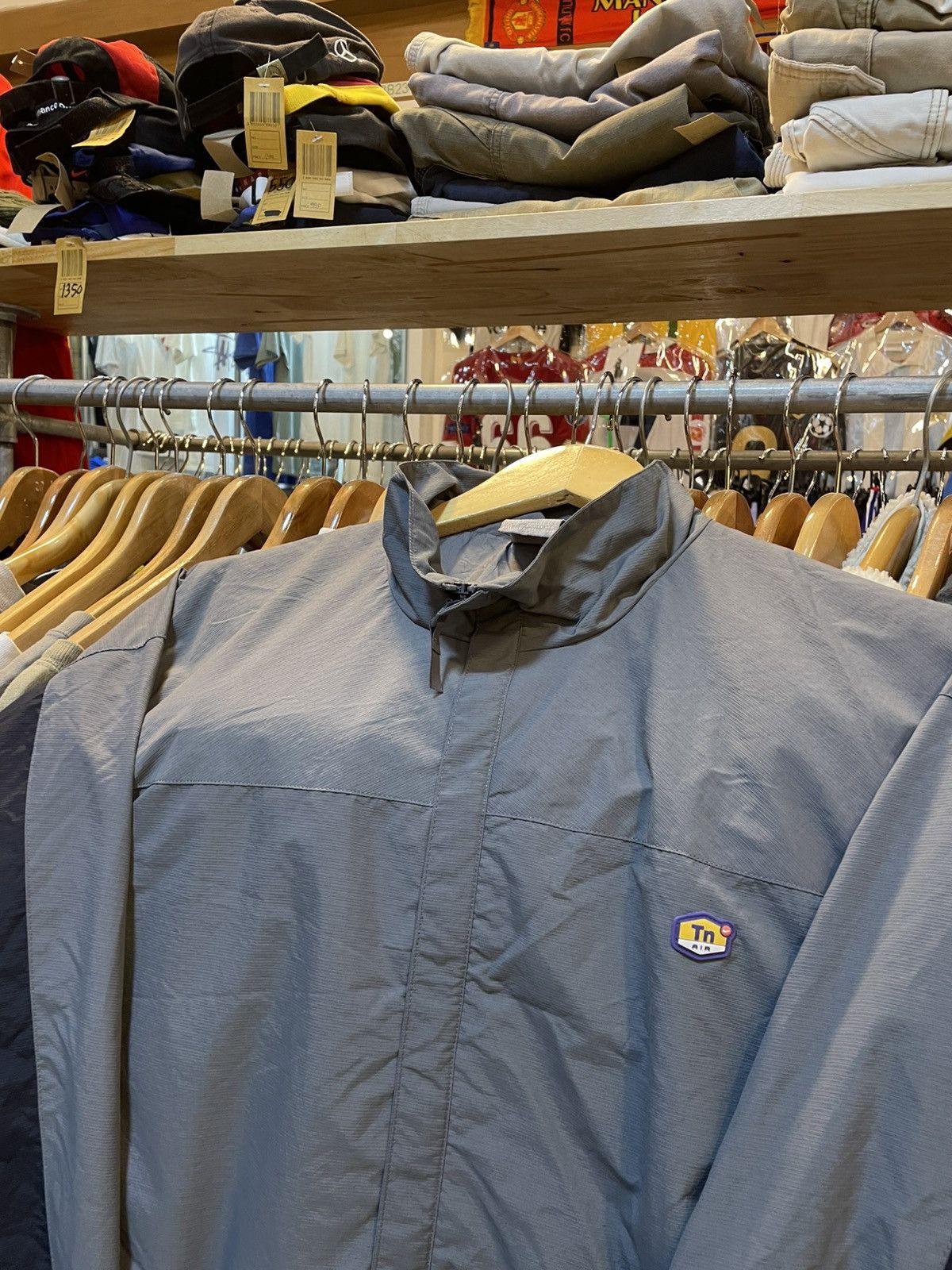 Nike Y2K Nike TN Windbreaker Jacket Size US XL / EU 56 / 4 - 2 Thumbnail