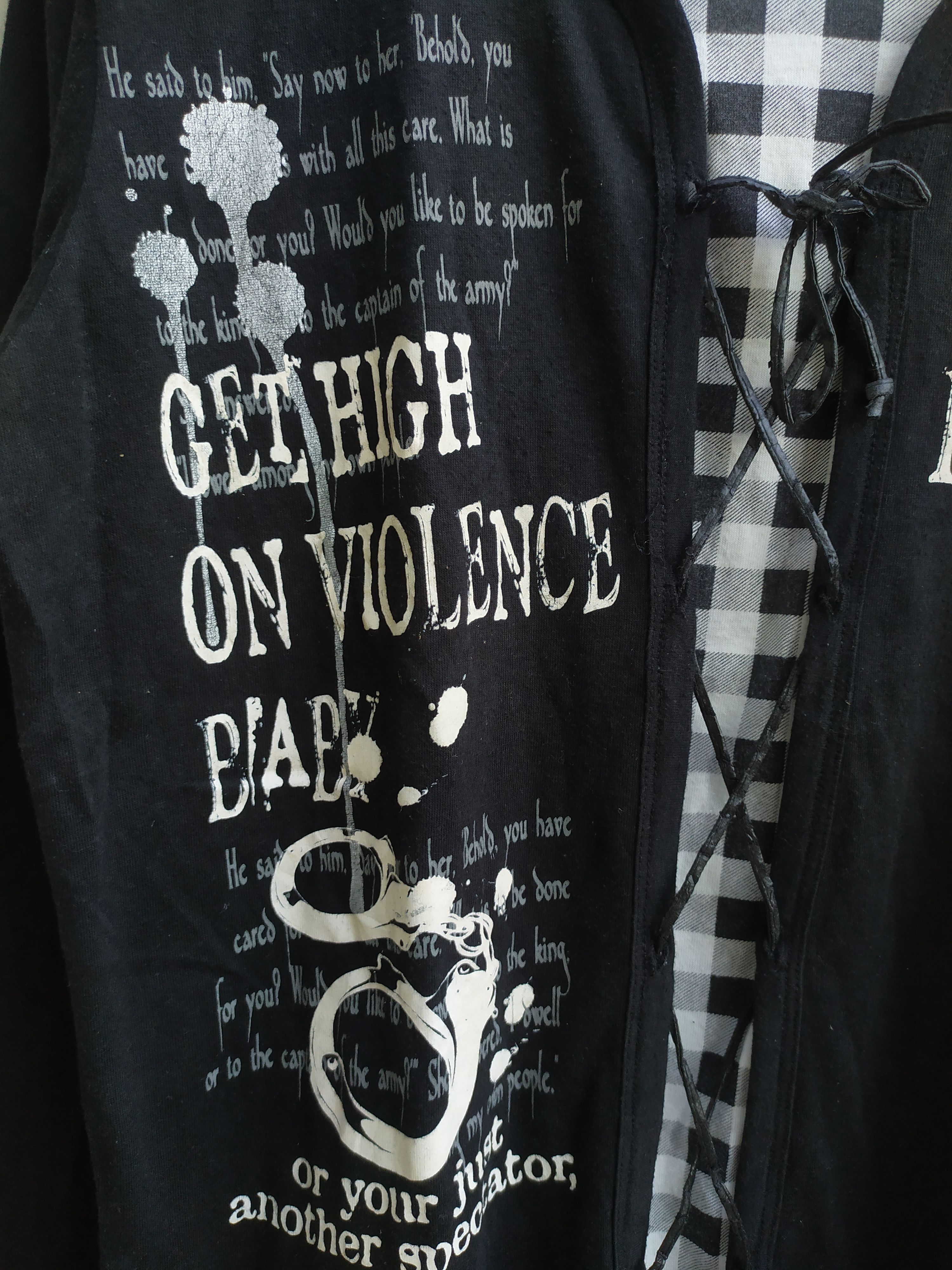 Japanese Brand Under Level Poem Long Sleeve Japanese Brand Size US L / EU 52-54 / 3 - 5 Thumbnail