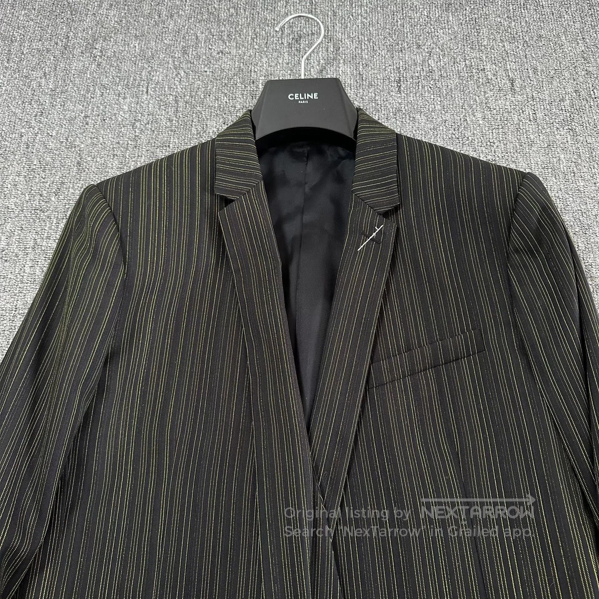 Dior Dior Homme 2018FW Silver Thread Sleeve Patch Suit. Size US L / EU 52-54 / 3 - 3 Thumbnail