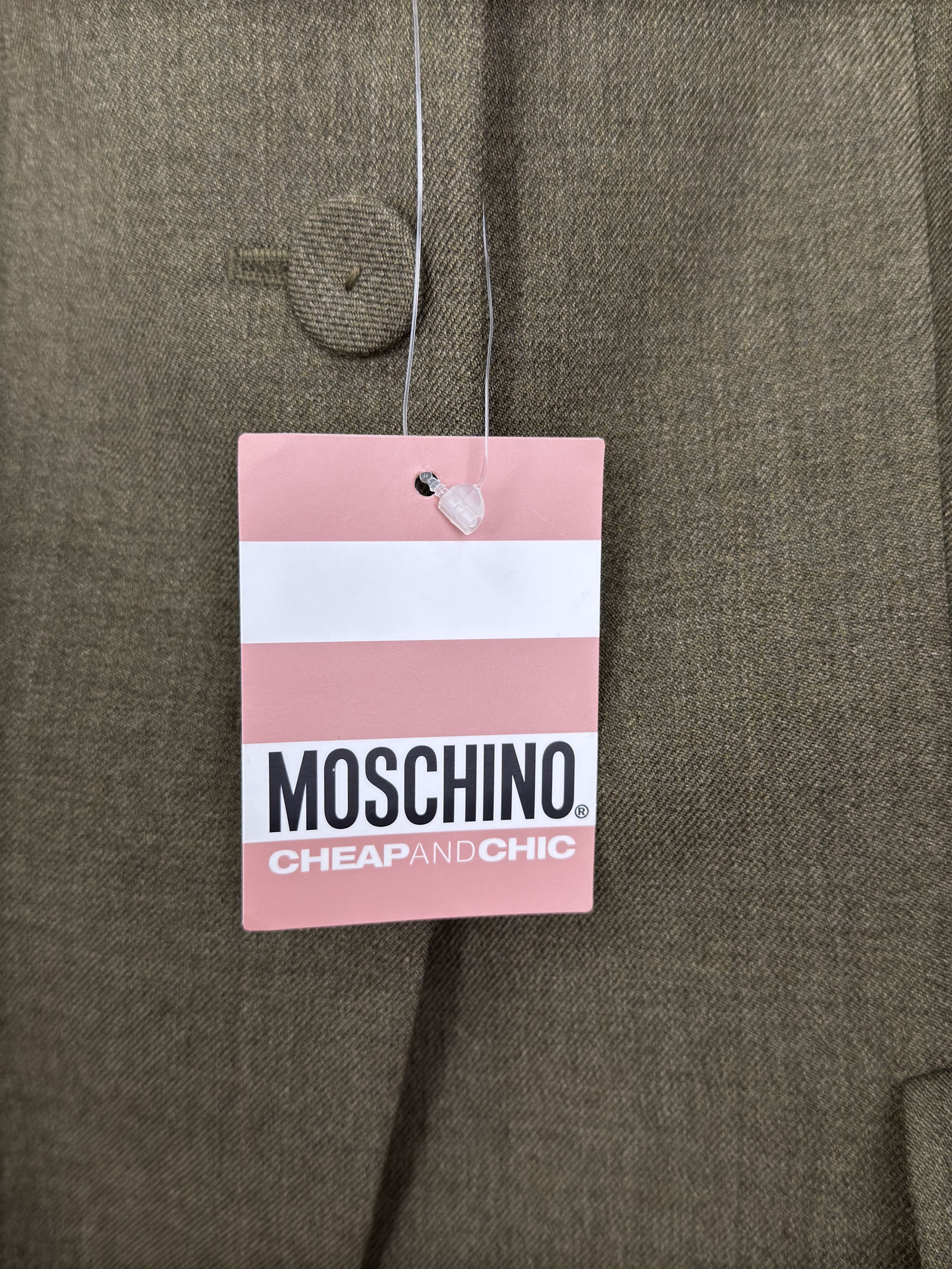 Moschino NWT RRP 1000$ Moschino Cheap and Chic Wool Suit Size XL / US 12-14 / IT 48-50 - 6 Thumbnail