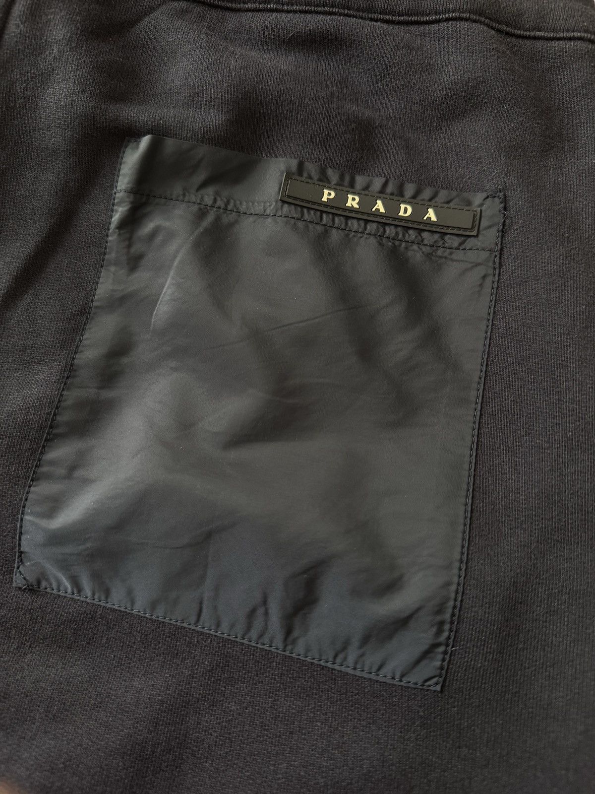 Prada 🔥🔥 Prada Nylon Pocket Black Sweatpants Size US 30 / EU 46 - 3 Thumbnail