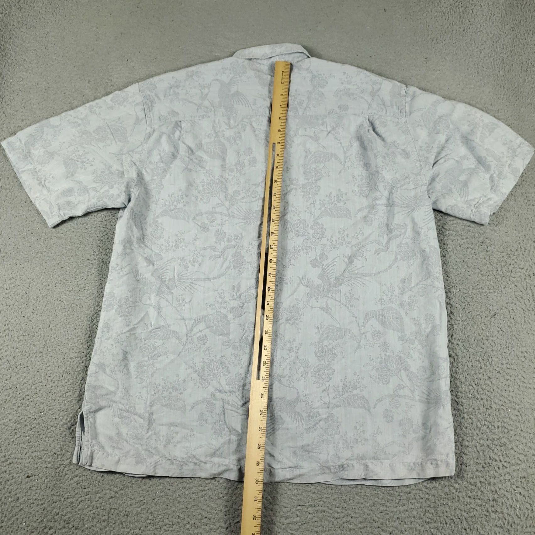 Tommy Bahama Tommy Bahama Shirt Blue Hawaiian Mens Size Large Button Up Short Sleeve Size US L / EU 52-54 / 3 - 3 Thumbnail