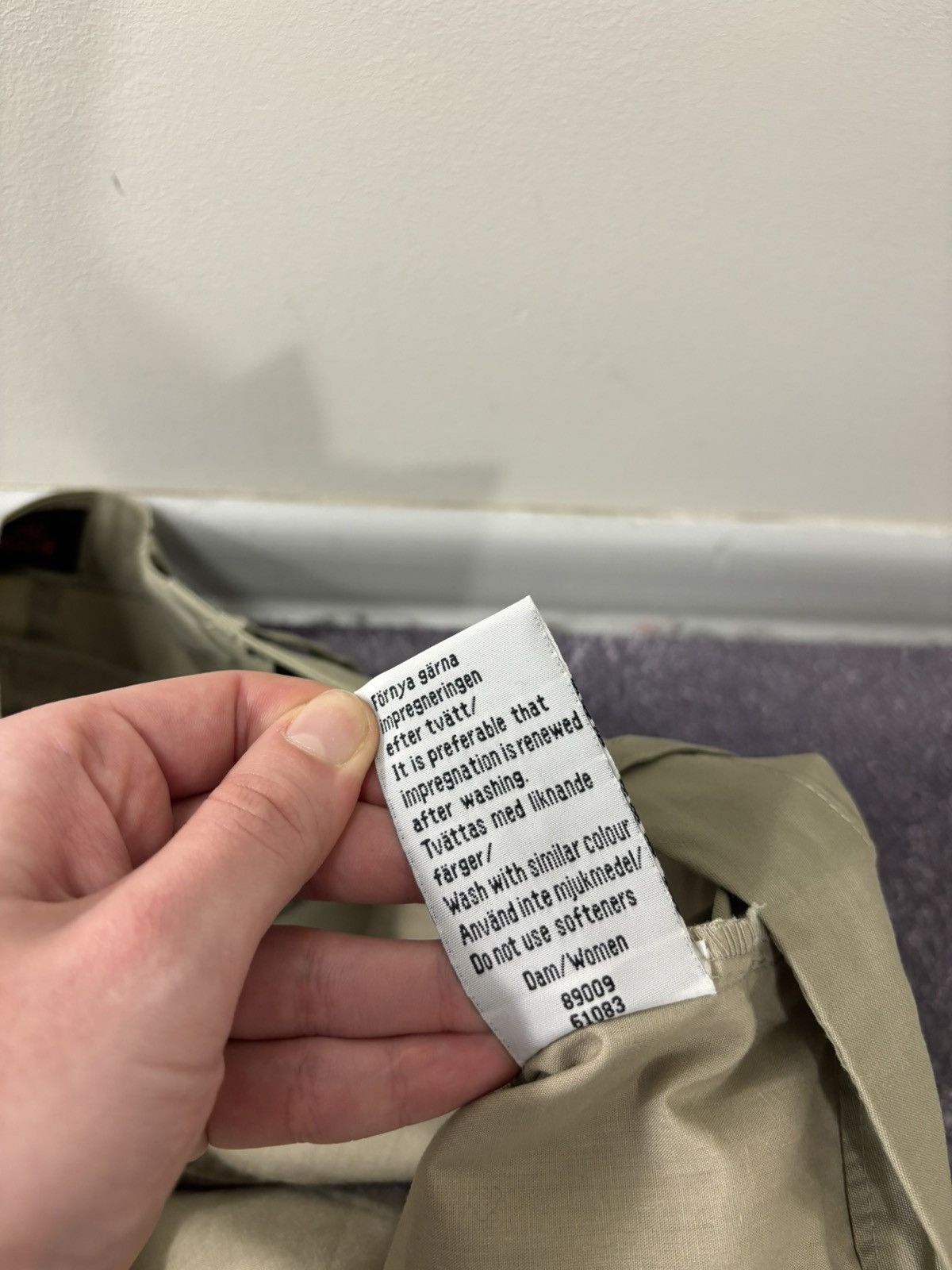 Fjallraven Fjallraven G-1000 Women’s Beige Hiking Outdoor Pants Size 34" / US 12 / IT 48 - 13 Thumbnail