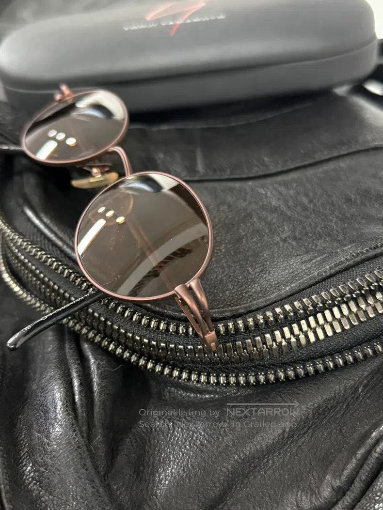 Yohji Yamamoto YOHJI YAMAMOTO Matte Metal Glasses Size ONE SIZE - 3 Thumbnail