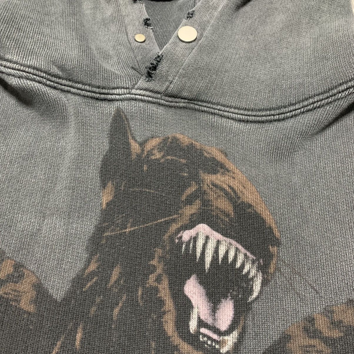 Represent Clo. Represent Medium Terrier Eagle Vintage Grey Hoodie Distress Size US M / EU 48-50 / 2 - 4 Thumbnail