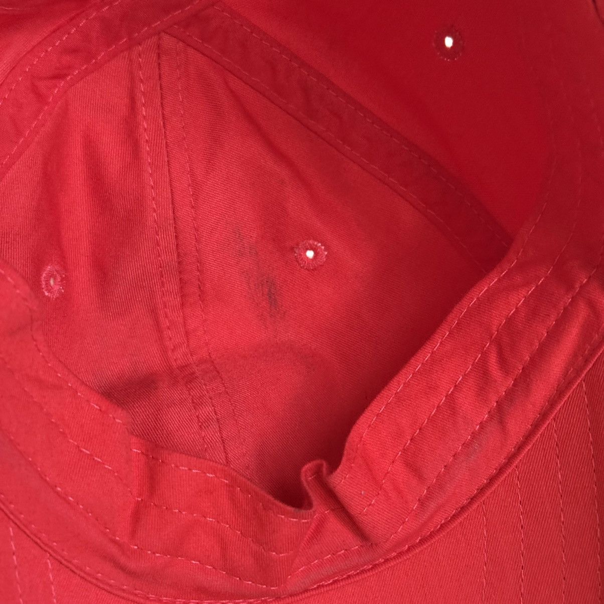 Nike Vintage Nike Red Swoosh Strapback Hat – Adjustable Velcro Size ONE SIZE - 8 Thumbnail