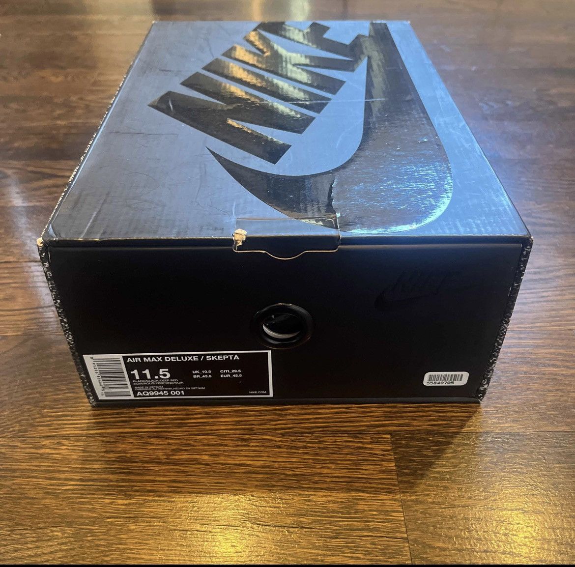 Nike Skepta x Nike Air Max Deluxe 'Never Sleep On Tour' 2018 Size US 11.5 / EU 44-45 - 7 Thumbnail