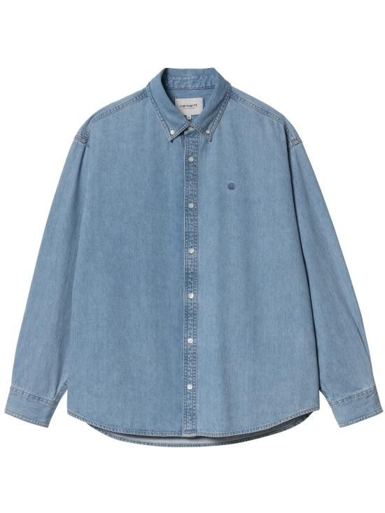 Carhartt Wip CARHARTT WIP Men Long Tops I034525 0135 Blue Size US L / EU 52-54 / 3 - 1 Thumbnail