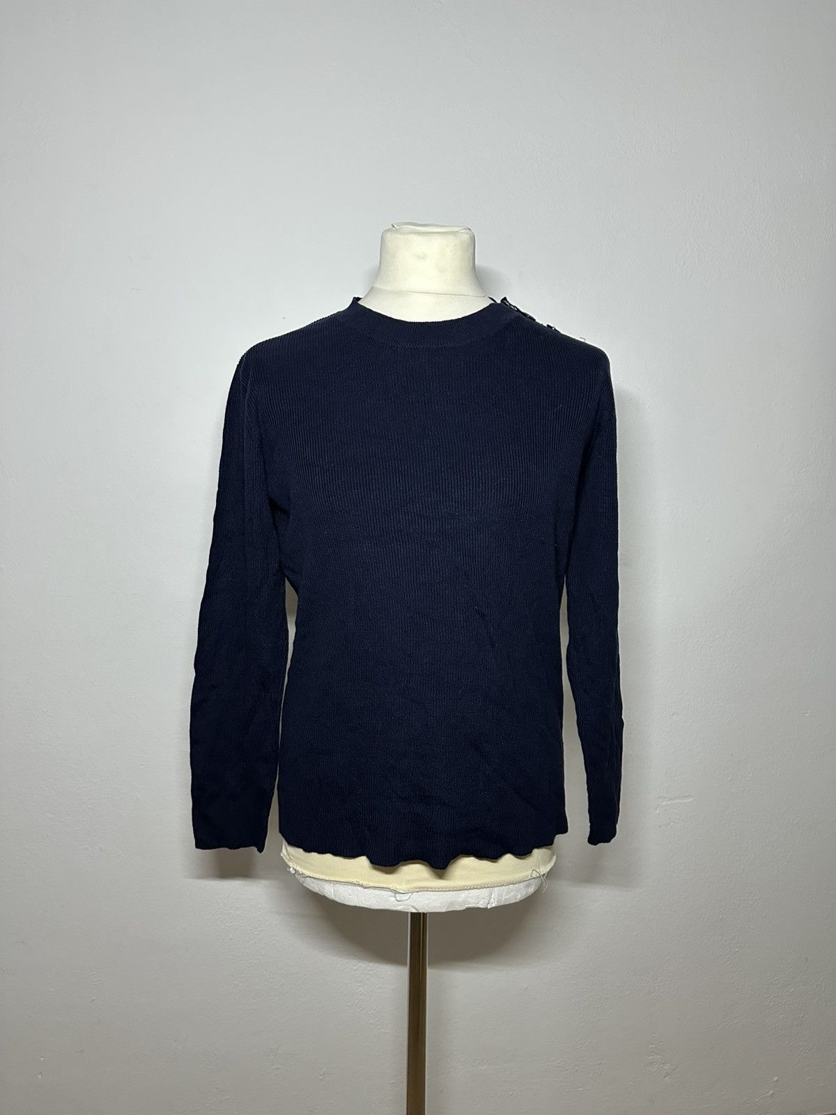 Lucien Pellat-Finet Lucien Pellat-Finet navy sweater with skull Size US M / EU 48-50 / 2 - 5 Thumbnail