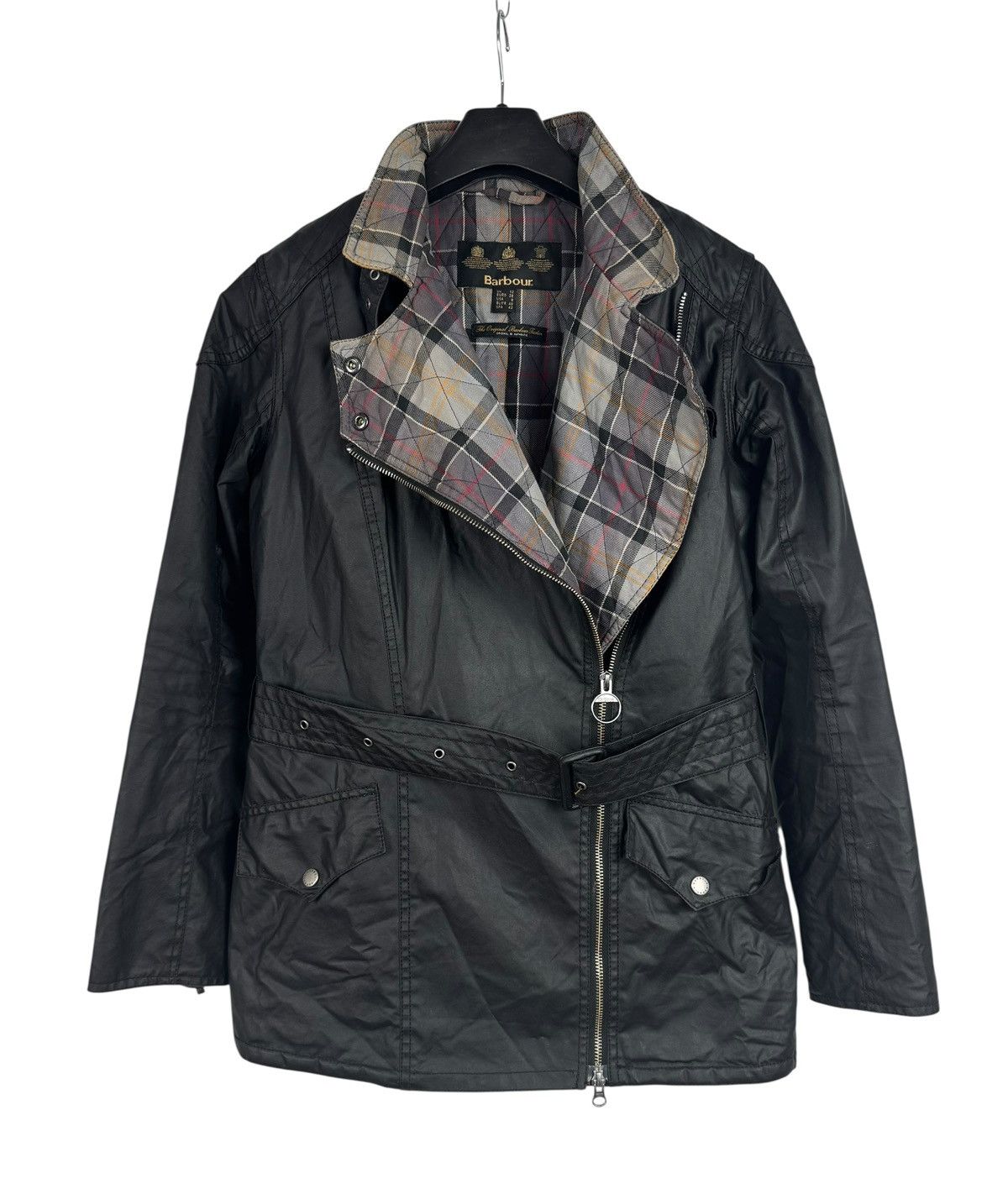 Barbour Barbour International Freda Wax Coat Belted size UK12 US8 Size M / US 6-8 / IT 42-44 - 14 Thumbnail