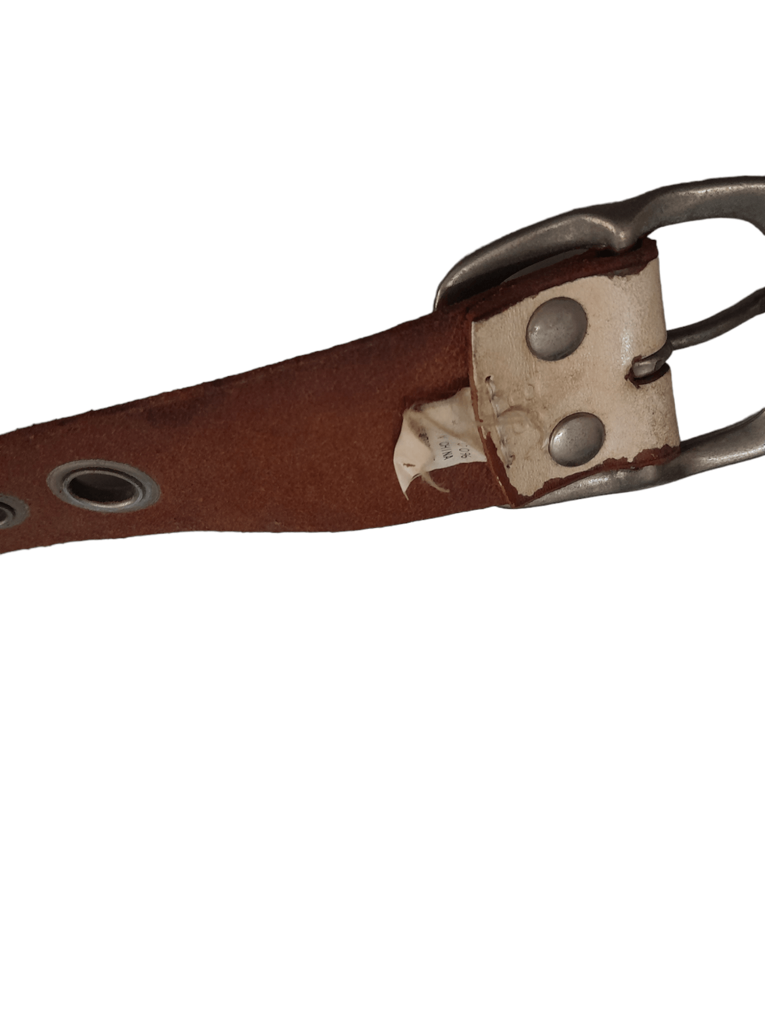 Leather Japan Leather Belt (F207) Waist 38 Size 38 - 4 Thumbnail