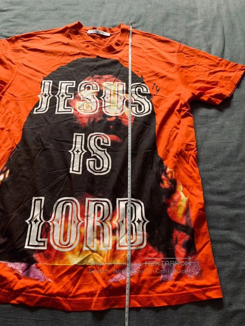 Givenchy Givenchy Runway Orange Print Short-sleeved Shirt. Size US S / EU 44-46 / 1 - 7 Thumbnail