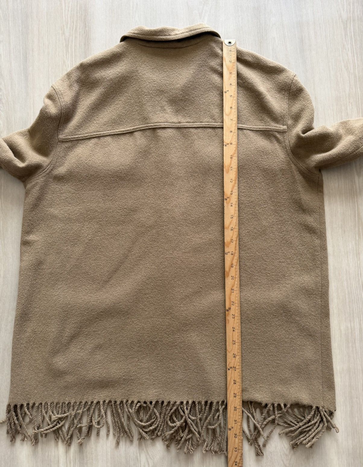 Vintage Vtg 90s Carole Little Fringe Western Boho Jacket Sz L USA Size L / US 10 / IT 46 - 5 Thumbnail