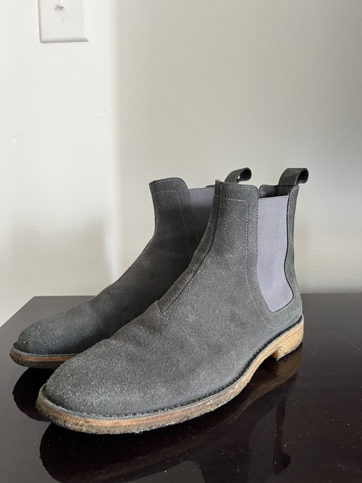 Bottega Veneta Bottega Veneta Buffalo Chelsea Boots AW2013 Size US 10 / EU 43 - 5 Thumbnail