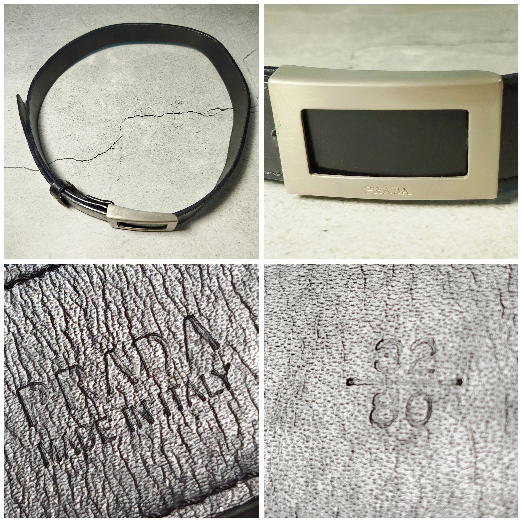 Prada PRADA BELT Size 32 - 1 Thumbnail