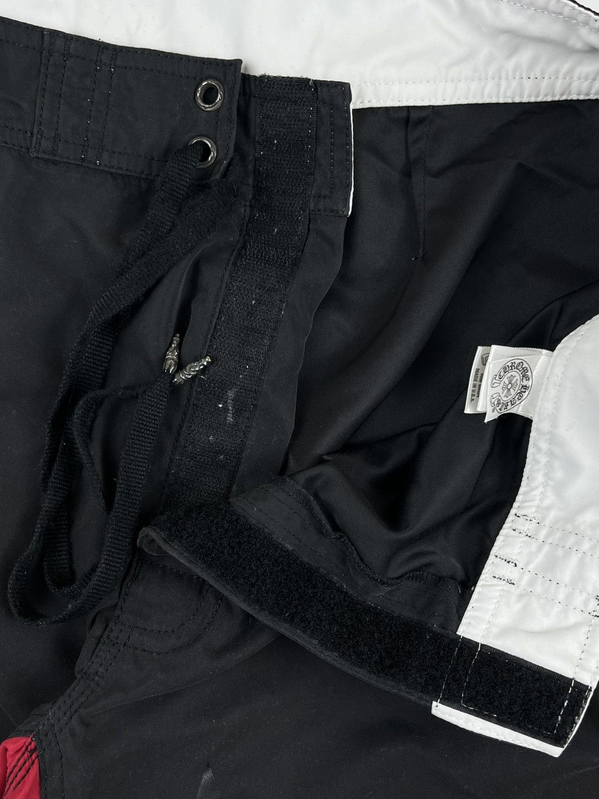 Chrome Hearts Chrome Hearts 7 Patch Leather Plus Cross Boxing Board Shorts Size US 36 / EU 52 - 10 Thumbnail